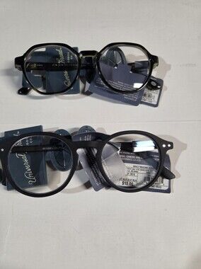 Universal Thread Men’s Round Glasses in Black